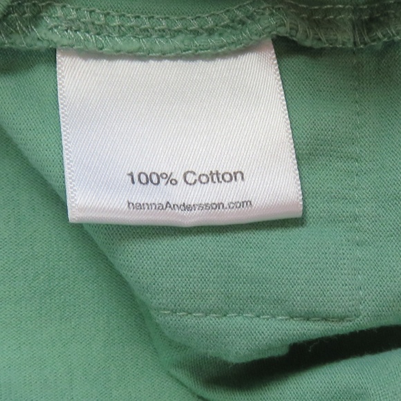 Hanna Andersson 110 5T 5 Dress Green Pink Pockets - Picture 4 of 7